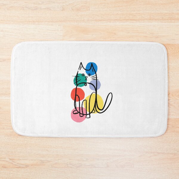 Item preview, Abstract cat  designed and sold by JessCarrsArt.