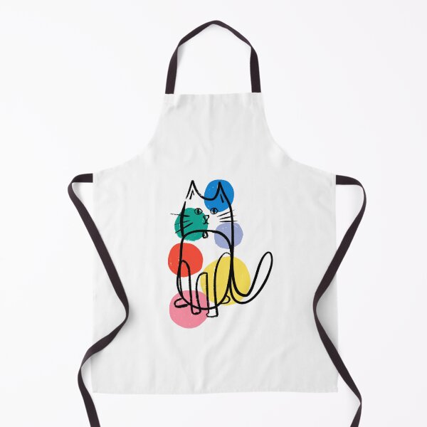 Item preview, Abstract cat  designed and sold by JessCarrsArt.