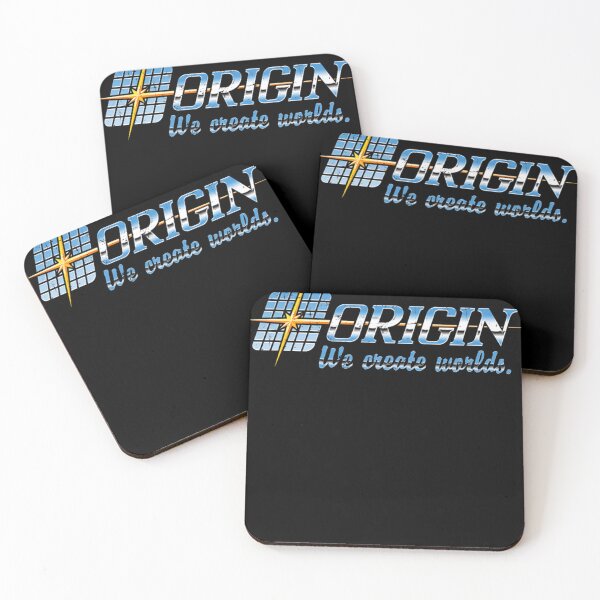 Item preview, Logotipo de Origin Systems Creamos mundos designed and sold by HANNAPATRICKS.