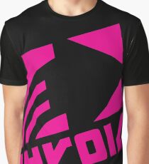 Zink Navy Deca Logo Tee Graphic T-Shirt