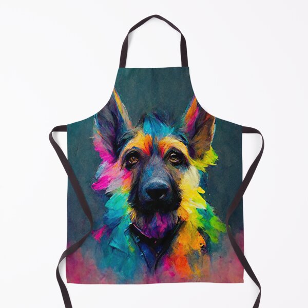 Item preview, Colorful German Shepherd Dog designed and sold by shokA Design.
