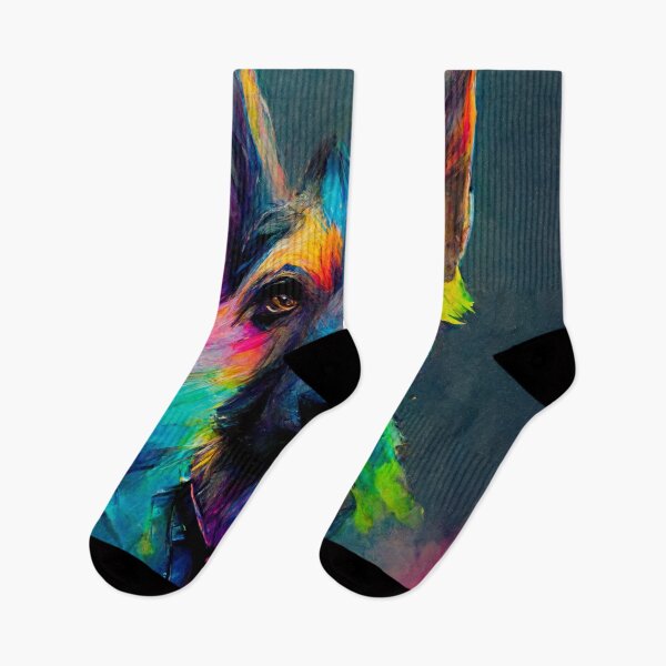 Item preview, Colorful German Shepherd Dog designed and sold by shokA Design.