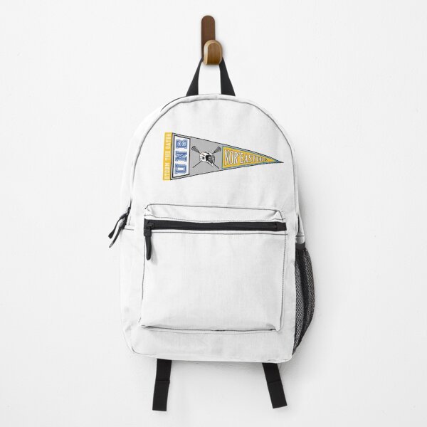 Item preview, UNE Lacrosse Pennant (Yellow & Grey) designed and sold by baileyboo2000.