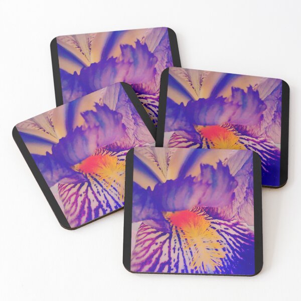 Item preview, Bright Purple and Yellow Iris Details designed and sold by Grey Robinson.