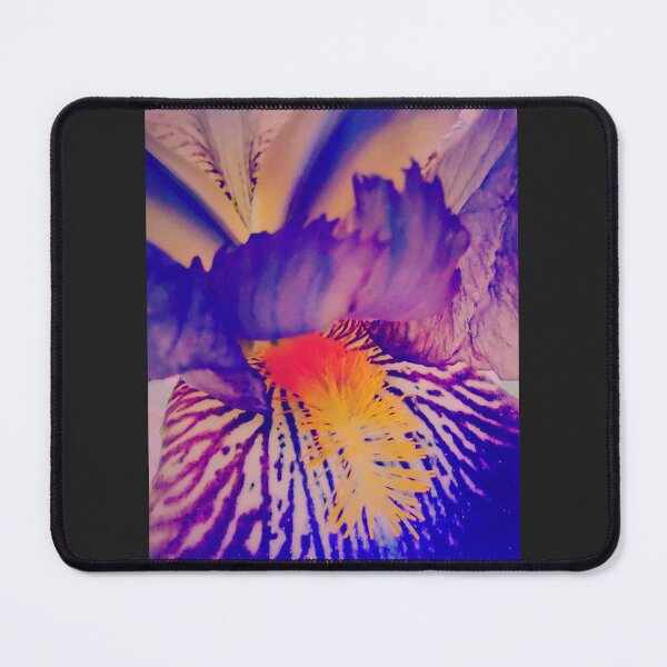 Item preview, Bright Purple and Yellow Iris Details designed and sold by Grey Robinson.