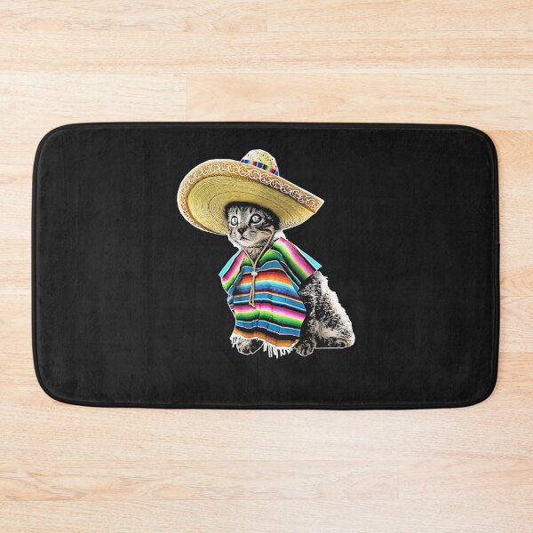 Item preview, Cinco De Mayo Cat Sombrero Poncho designed and sold by Irundell2020.