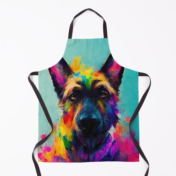 Item preview, Colorful German Shepherd Dog designed and sold by shokA Design.