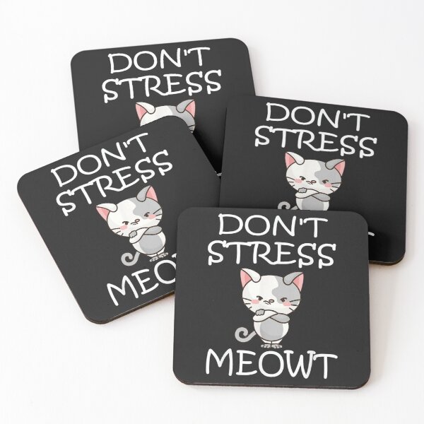 Item preview, Don't Stress Meowt designed and sold by Irundell2020.