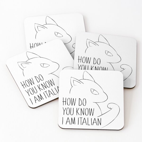 Item preview, How Do You Know I am Italian,Adventurer Cat,Cat Wearing Glasses,Dont Tread On,Funny Cat Toast,Inner Organs,Monet Sunset,Yellow Moon,Beautiful Eyes,Christmas Tree,Ornaments designed and sold by NAZIMNADIR.