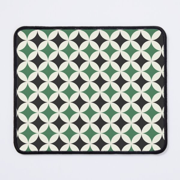 Item preview, Geometric Green And Black Patten designed and sold by Marvelpic.