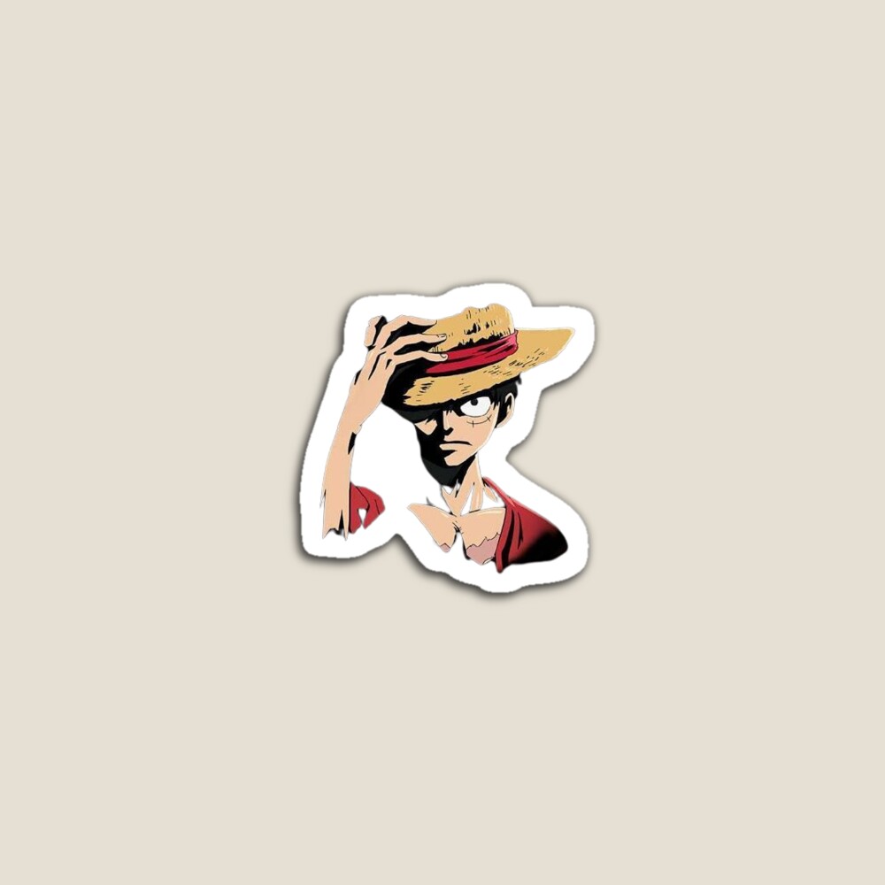 LUFFY WANO / ONE PIECE WANO / BEST ANIME RED  Sticker for Sale by  allwhatiwant4