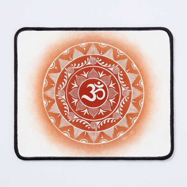 Item preview, Om Aipan Mandala designed and sold by Soma Chakraborty Debnath.