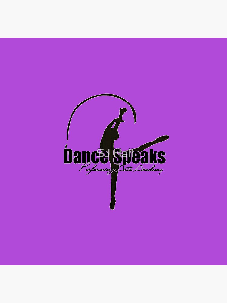 Thumbnail 3 of 3, Pin, Dance Speaks Performing Arts Academy Logo Collection designed and sold by SJHallredb.