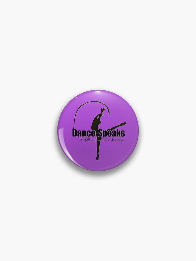 Thumbnail 1 of 3, Pin, Dance Speaks Performing Arts Academy Logo Collection designed and sold by SJHallredb.