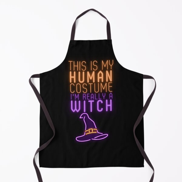 Item preview, Get ready for Halloween with this This is my human costume I'm really a Witch funny design designed and sold by TreetopStudios.