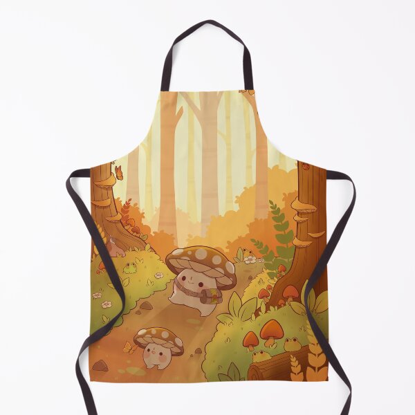 Artikelvorschau, Pilze in einem Herbstwald entworfen und verkauft von Rihnlin.