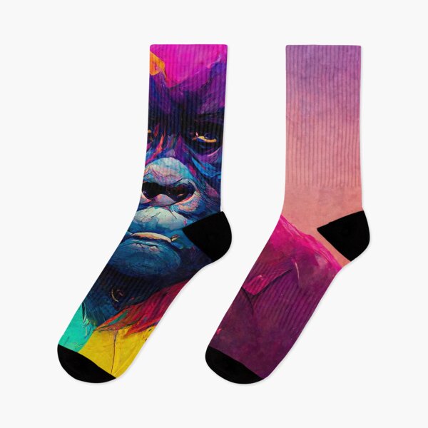 Item preview, Colorful Cool Gorilla designed and sold by shokA Design.
