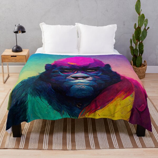 Item preview, Colorful Cool Gorilla designed and sold by shokA Design.