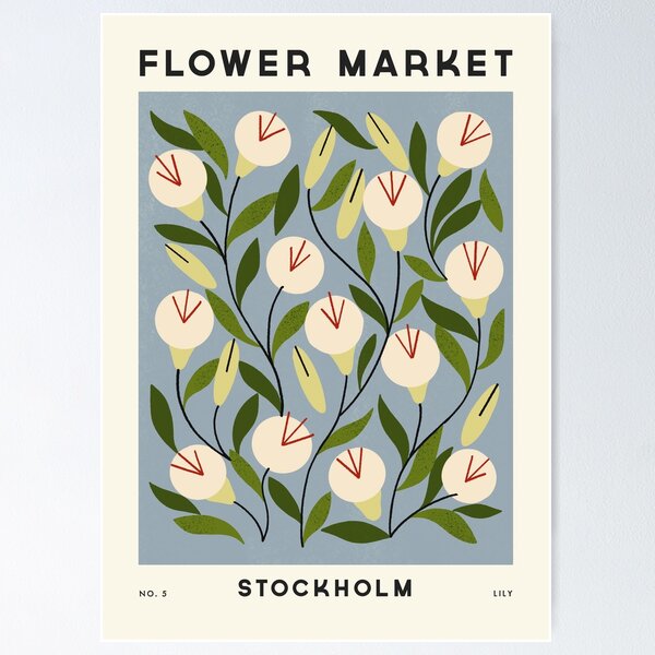 Item preview, Flower Market No. 5 designed and sold by Renea L Thull.