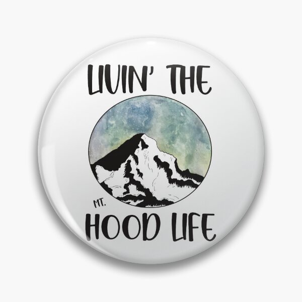 Artikelvorschau, Livin' The Mt. Hood Life - Blau entworfen und verkauft von jurafficART.