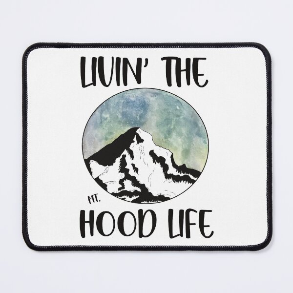 Item preview, Livin’ The Mt Hood Life - Blue designed and sold by jurafficART.