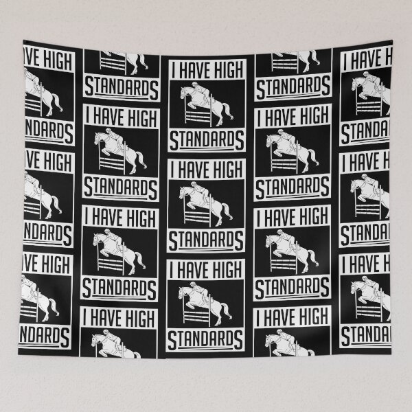 Item preview, Horse Show Jumper I Have High Standards Show Jumping designed and sold by Kevins16.