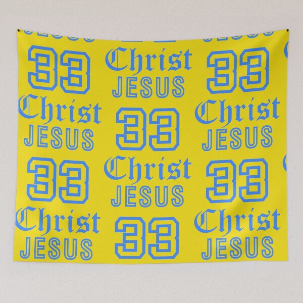 Item preview, Christ Jesus 33 Bible Verse designed and sold by hispanicworld.