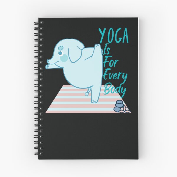 Item preview, Aqua Elephant Yoga Pose for Every Body and animals lovers and yoga lovers you know designed and sold by tranquilbeach.