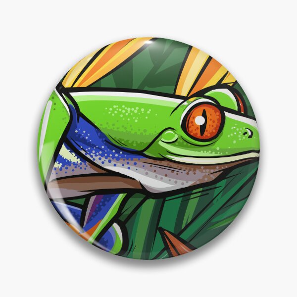 Item preview, red eyed frog designed and sold by Pulunperez.