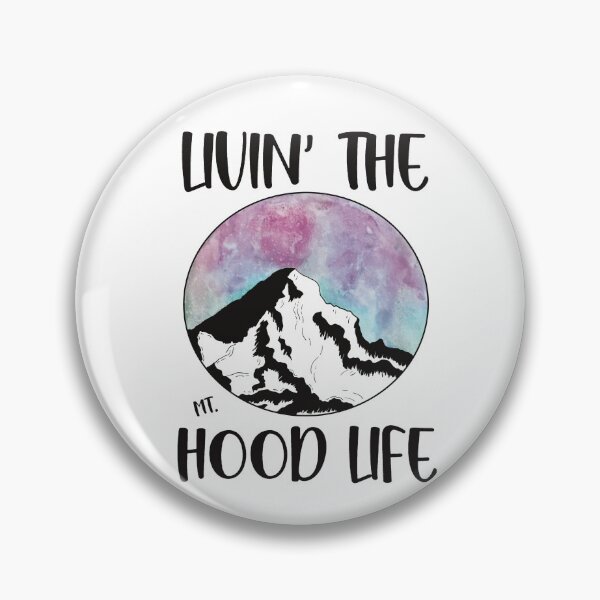 Item preview, Livin’ The Mt Hood Life - Purple designed and sold by jurafficART.