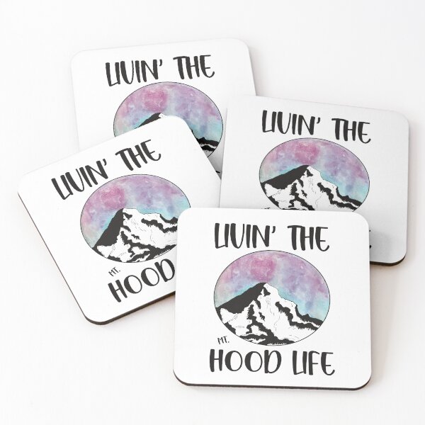 Item preview, Livin’ The Mt Hood Life - Purple designed and sold by jurafficART.