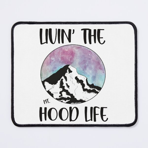 Item preview, Livin’ The Mt Hood Life - Purple designed and sold by jurafficART.
