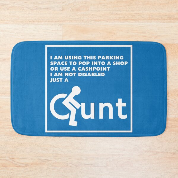 Item preview, A blue badge warning  designed and sold by AndythephotoDr.