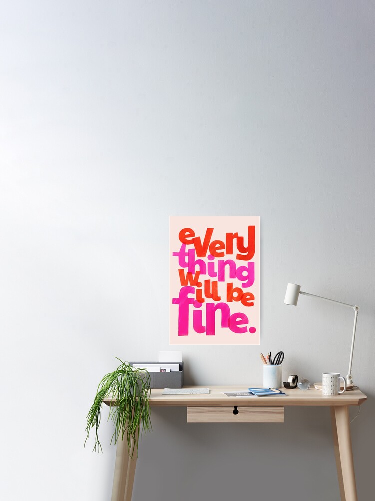 Yes You Can Typography Canvas Wall Art by Show Me Mars