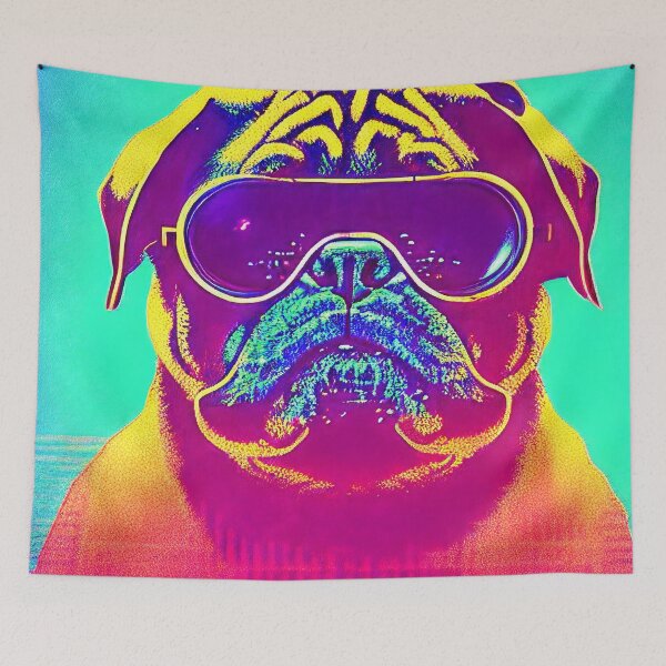 Item preview, Hipster french bulldog designed and sold by Grewtrel.