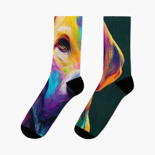 Item preview, Colorful Labrador Retriever Dog designed and sold by shokA Design.