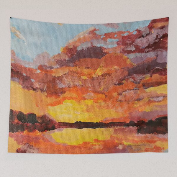 Item preview, Soft sunset, ocean, seascape, blending sky and sea designed and sold by Myartspace.