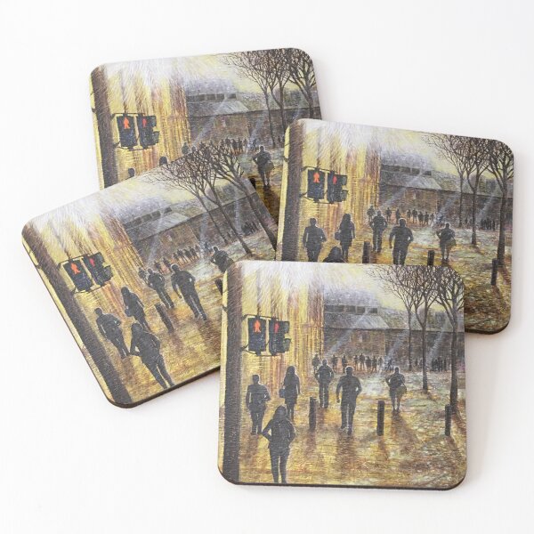 Item preview, SHADOW PEDESTRIANS designed and sold by shellytaylorart.