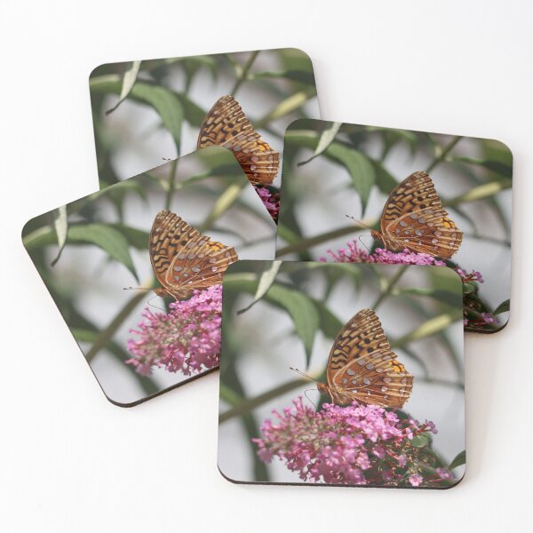 Item preview, Great Spangled Fritillary on a Butterfly Bush designed and sold by LisaNaturePhoto.