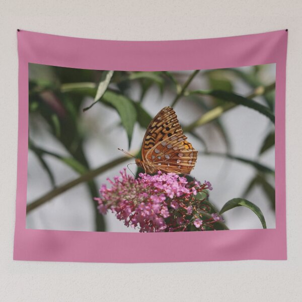 Item preview, Great Spangled Fritillary on a Butterfly Bush designed and sold by LisaNaturePhoto.