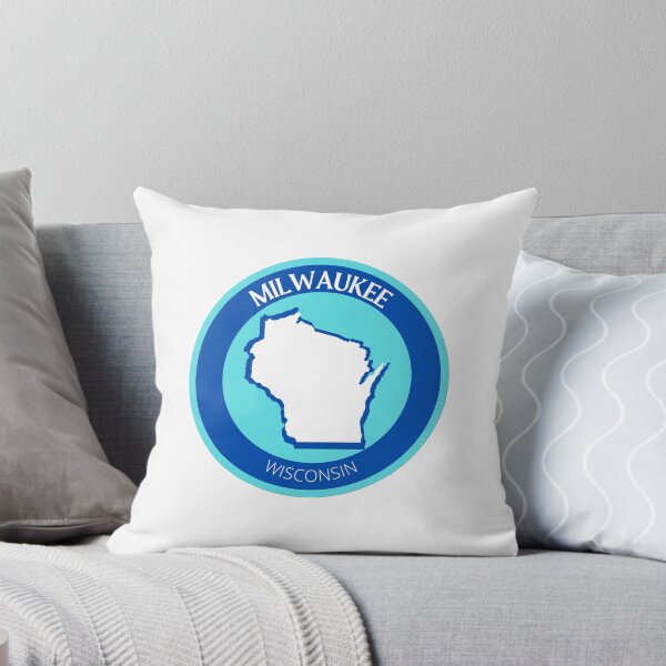 Item preview, MILWAUKEE WISCONSIN - BLUE designed and sold by jrno11.