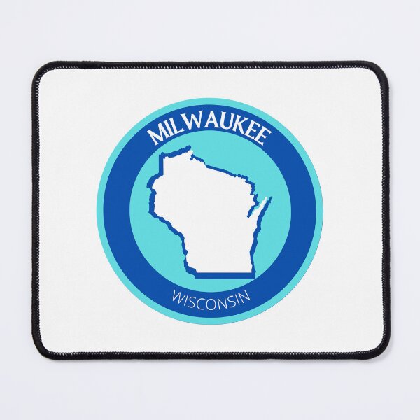 Item preview, MILWAUKEE WISCONSIN - BLUE designed and sold by jrno11.