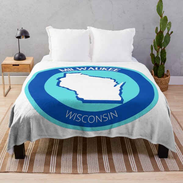 Item preview, MILWAUKEE WISCONSIN - BLUE designed and sold by jrno11.