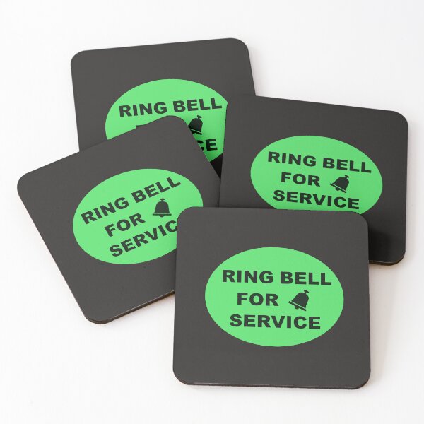 Item preview, RING BELL FOR SERVICE Industrial style sign designed and sold by lobodelnoir.