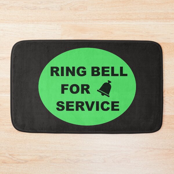 Item preview, RING BELL FOR SERVICE Industrial style sign designed and sold by lobodelnoir.