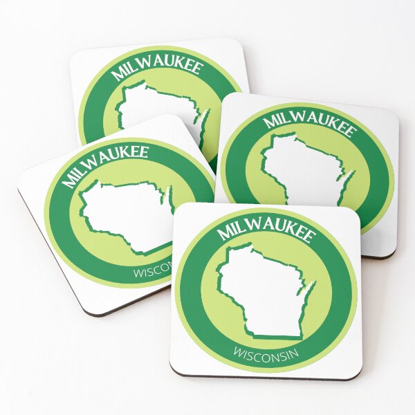 Item preview, MILWAUKEE WISCONSIN - GREEN designed and sold by jrno11.