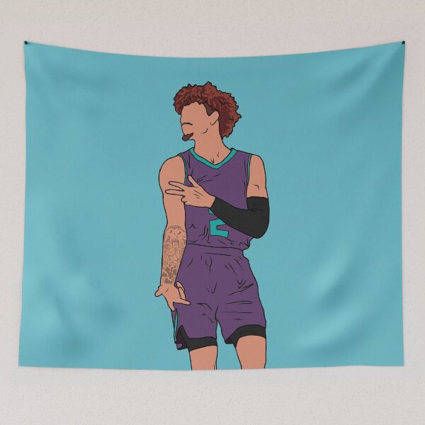 Item preview, LaMelo Ball 3 Point Celebration designed and sold by RatTrapTees.