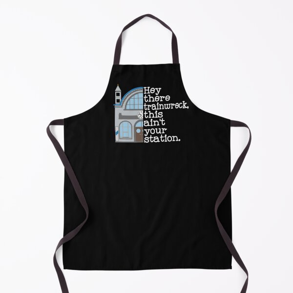 Item preview, Funny Train Lover "Hey There Trainwreck, This Ain't Your Station" Design designed and sold by jamie Omahen.