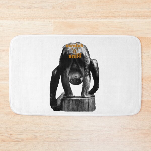 Item preview, Monkey scratch 'n' sniff designed and sold by IanBakerToons.
