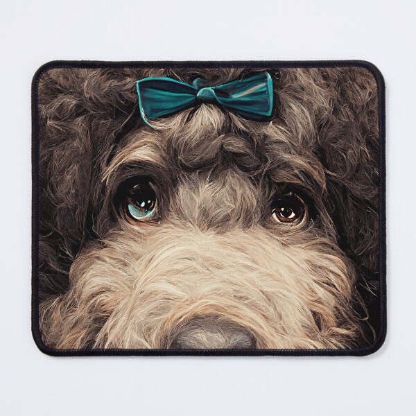 Item preview, Hipster Labradoodle #3 designed and sold by artbycomputer.